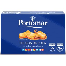 Trozos de Calamar en Salsa...